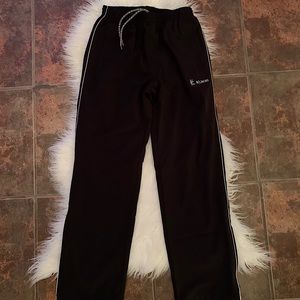 Brand new black long track pants.